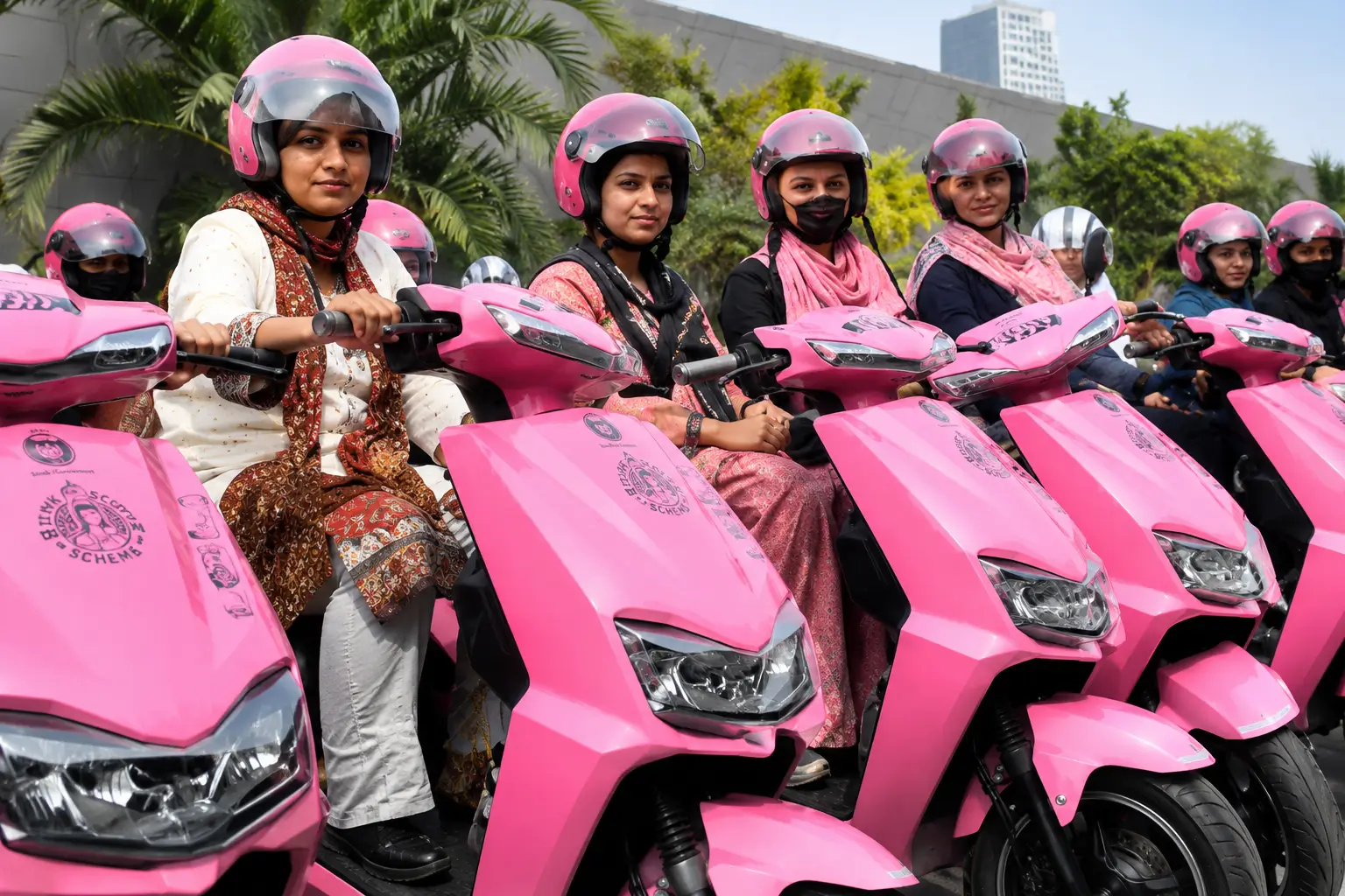 What is the Sindh Pink Scooty Scheme