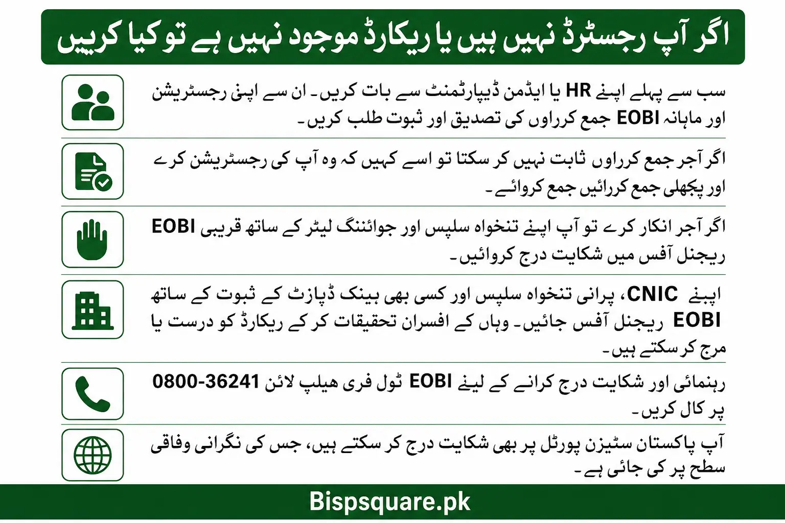 What to Do if You Are Not Registered or Records Are Missing
