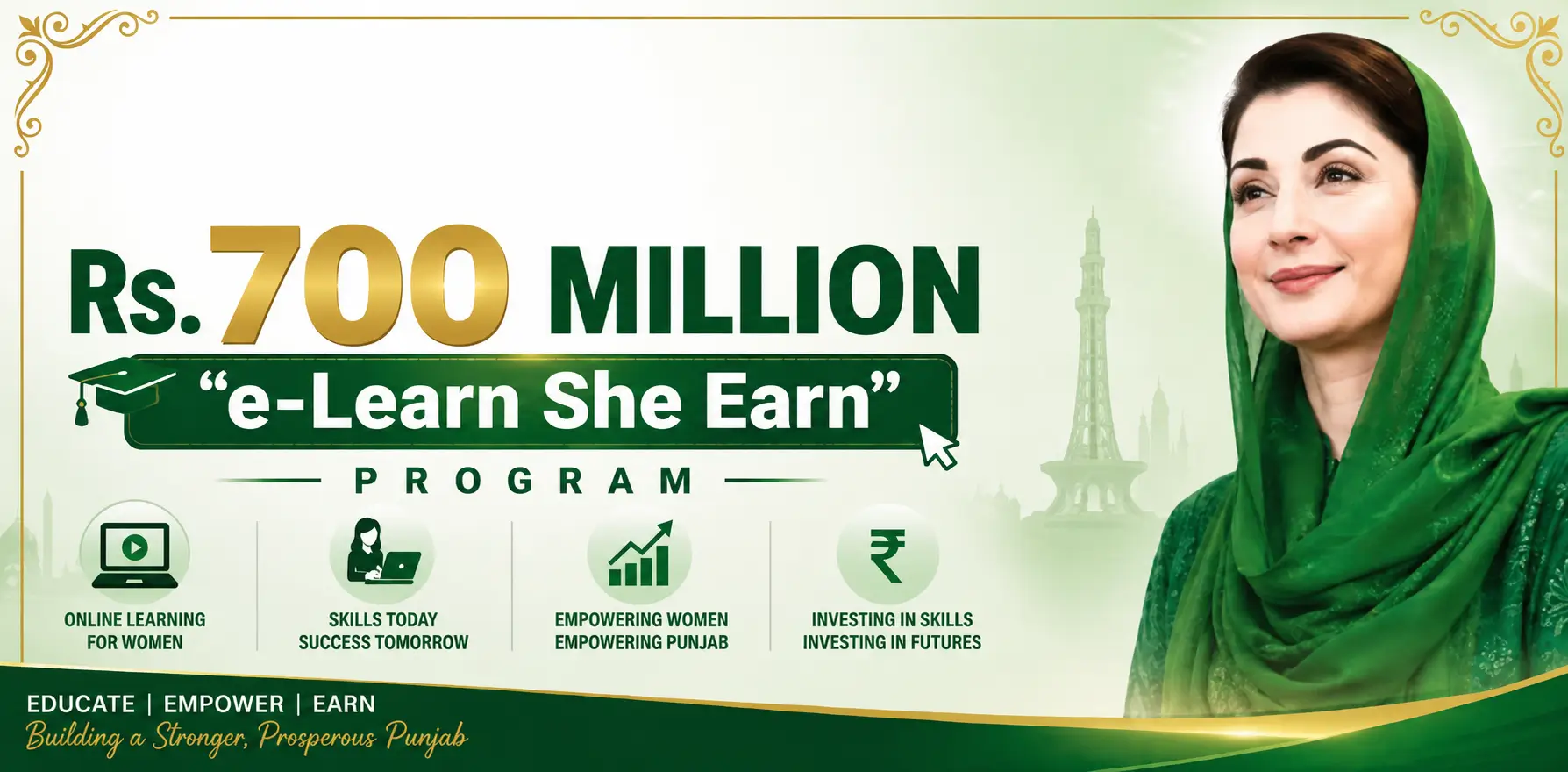 e-Learn She Earn Program Online Registration 2026