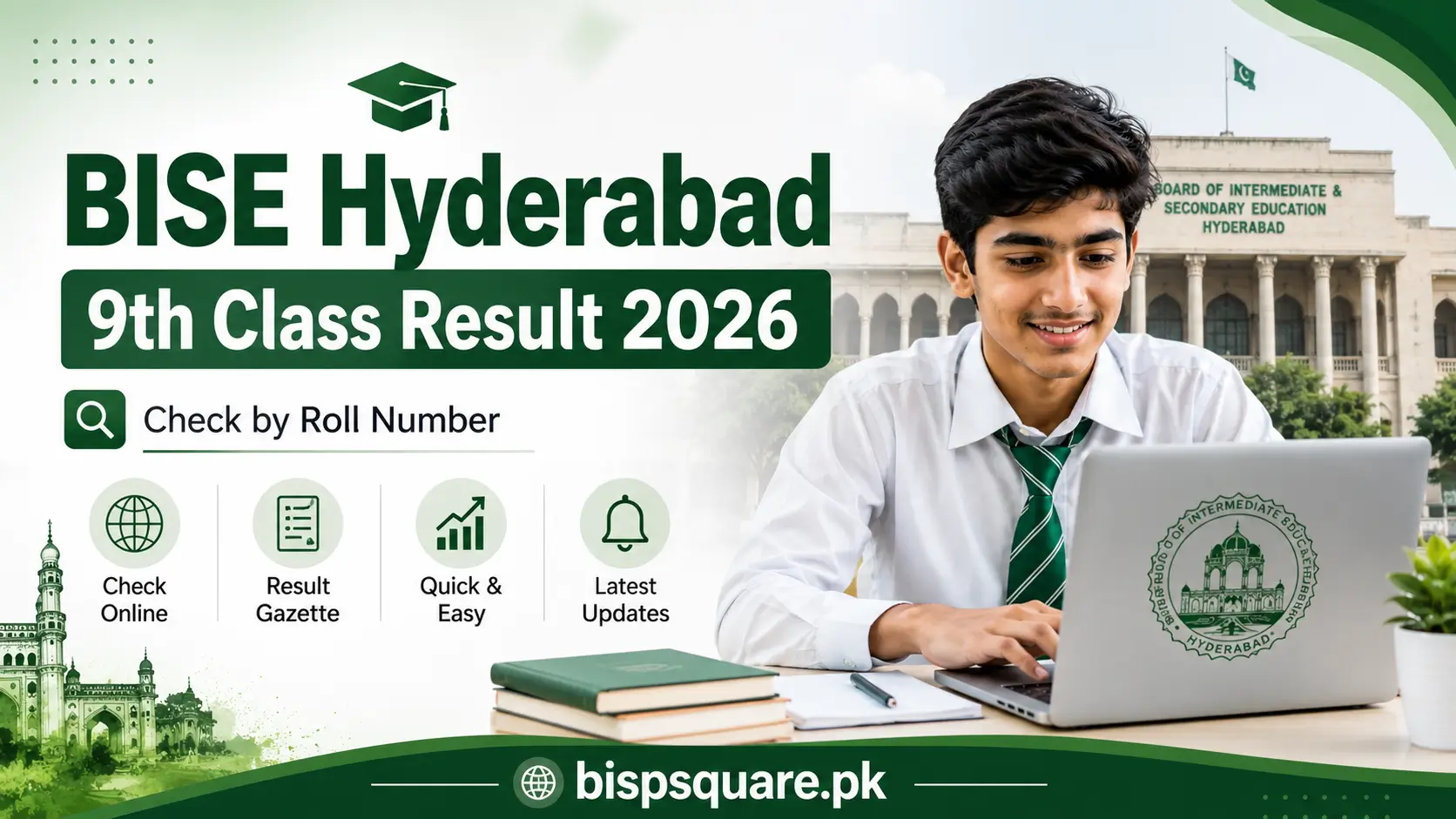 BISE Hyderabad 9th Class Result 2026 – Check by Roll Number