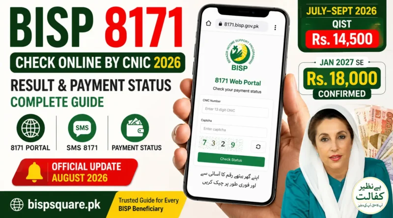 BISP 8171 Payment Status