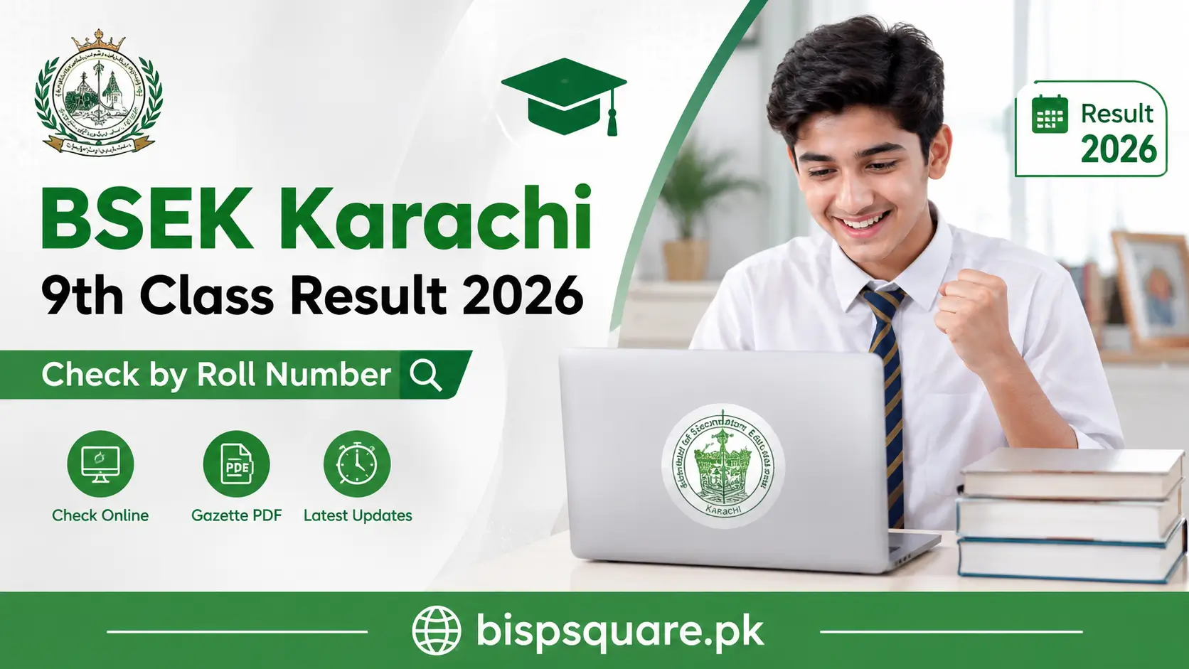 BSEK Karachi 9th Class Result 2026 – Check by Roll Number & Name