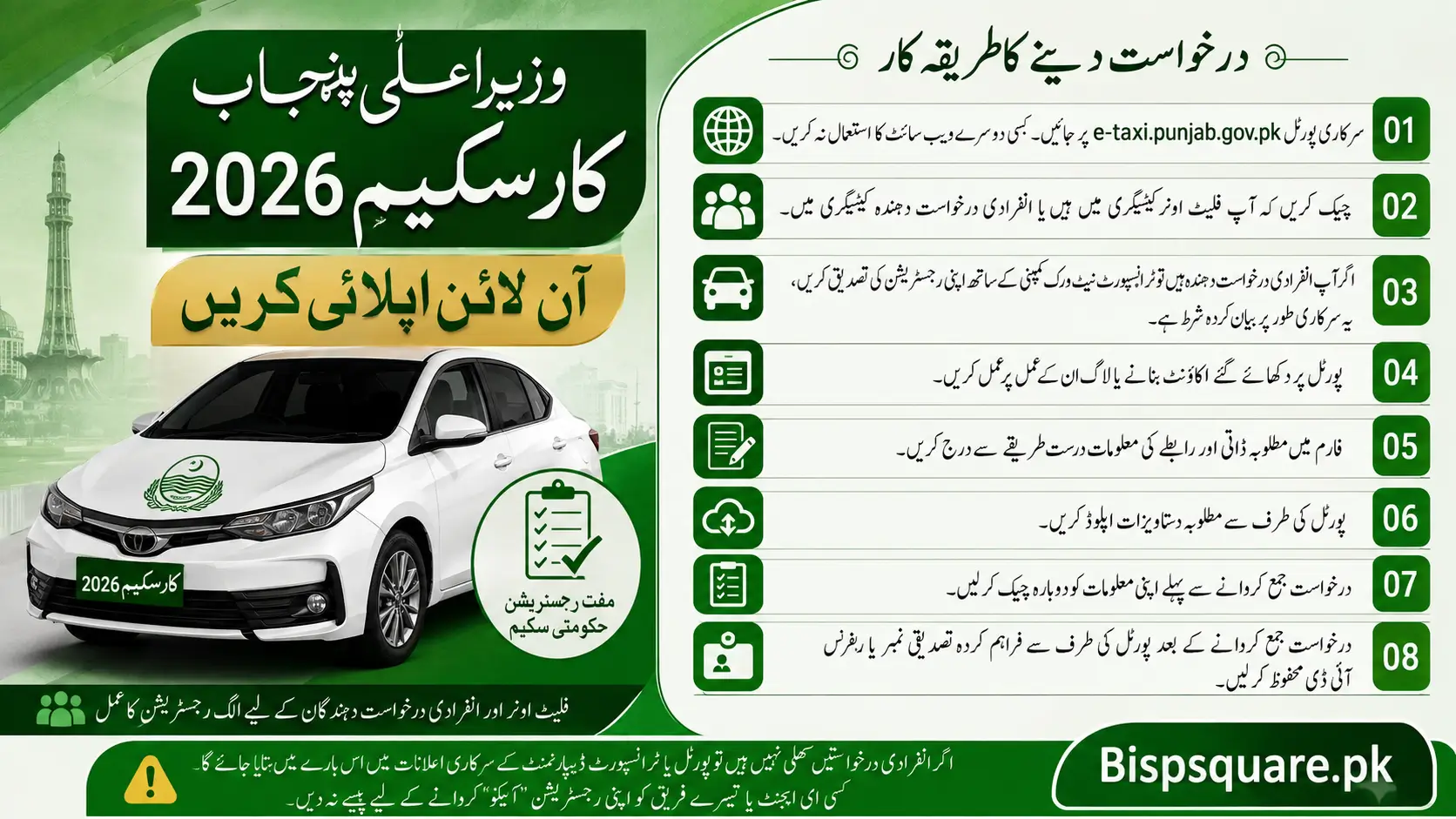 CM Punjab Car Scheme 2026 Apply Online