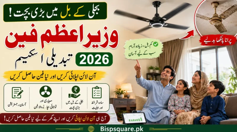PM Fan Replacement Scheme 2026 Apply Online & Eligibility
